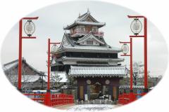 雪の清洲城