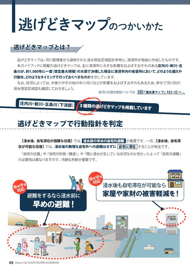 清須市水害対応ガイドブック
