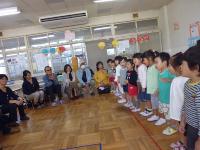 3歳児　皆で歌を歌ったよ