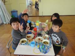 5歳児　今日はいっぱい食べるよ