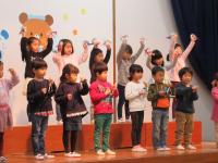 4歳児　同じ楽器の音を合わせて鳴らしたよ
