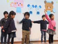 4歳児　好きなリズムダンスも踊ったよ