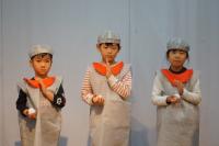 5歳児　お話ごっこ　おじぞうさまが立ってるよ