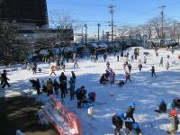 雪国みたいだね