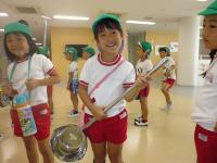どう、似合うでしょ　私にも持てたよ