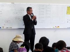 画像　挨拶を述べる永田市長