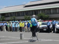 画像　挨拶を述べる加藤市長