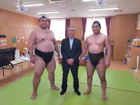 安治川部屋保育園訪問