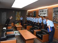 消防救助技術東海大会出場激励