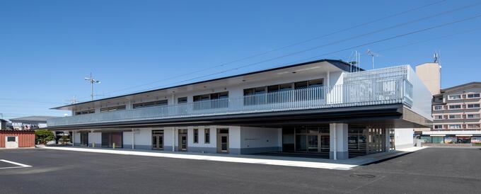 五条川防災センターの外観図